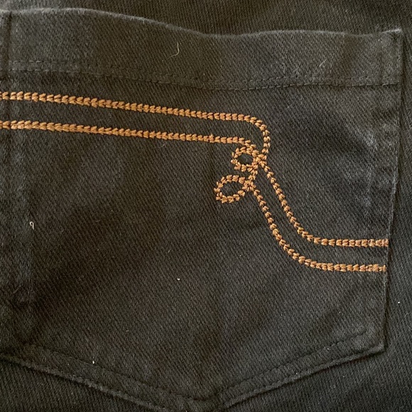 A464125 Women with Control Petite Prime Stretch Denim Leggings with Pockets 2XP - Picture 5 of 12